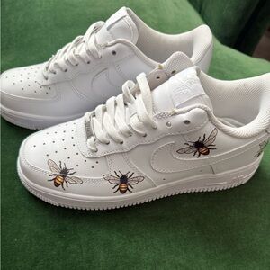 Women’s Nike White Bee Sneakers
